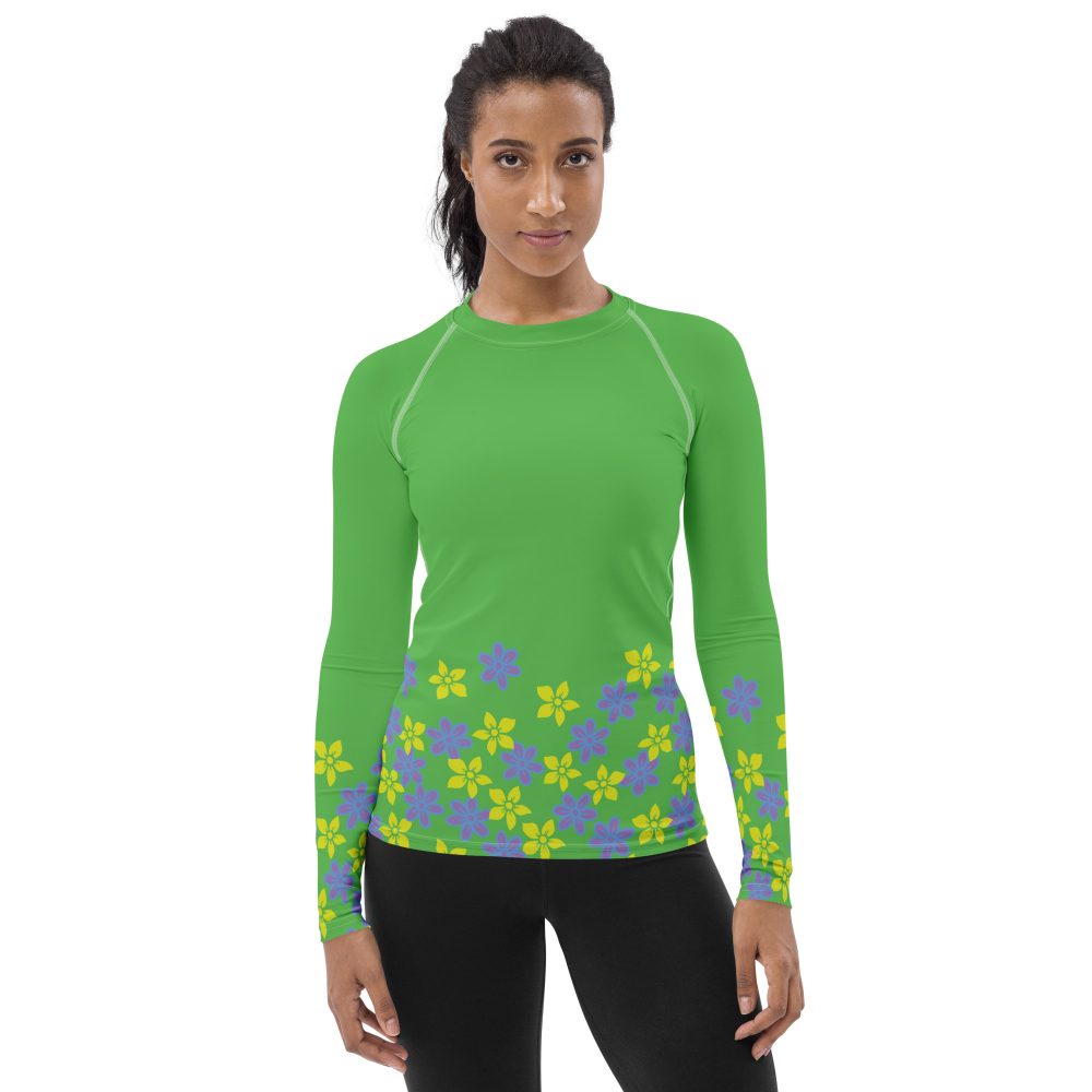 Spring Flower Gardener Floral Hippie Women's Long Sleeve
