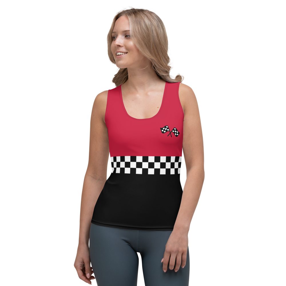 Pit Crew Race Car Driver Racing Costume Tank Top
