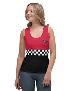 Pit Crew Race Car Driver Racing Costume Tank Top