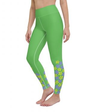 Spring Flower Gardener Floral Hippie Yoga Leggings