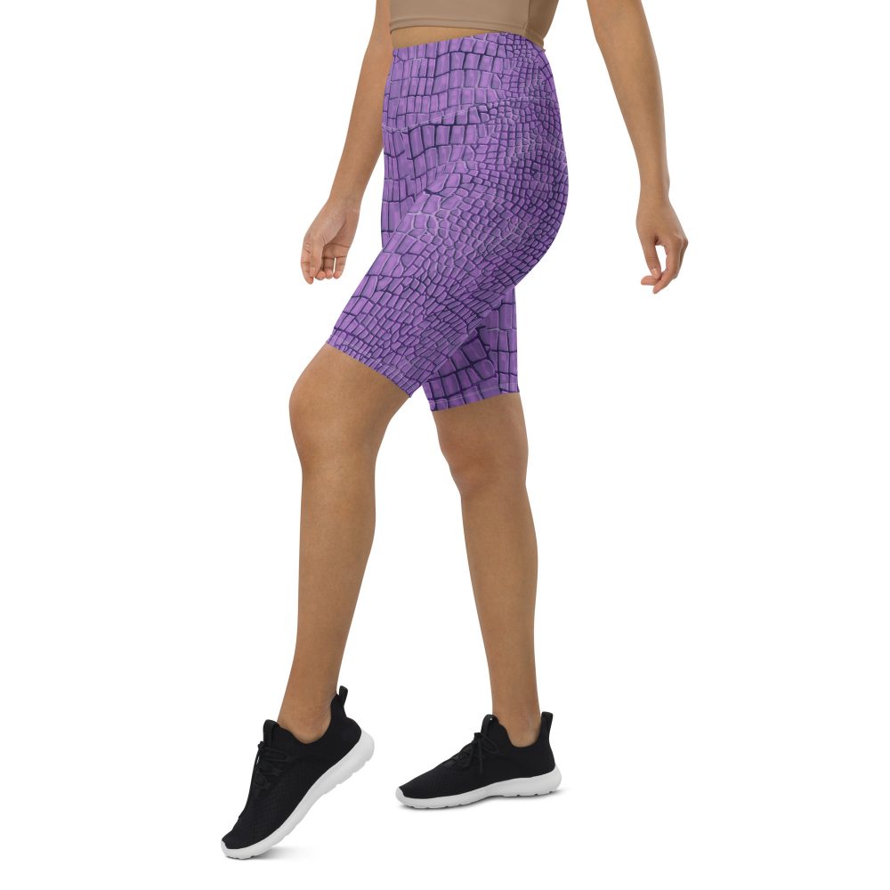 Randall Costume Purple Lizard Dragon Reptile Bike Shorts - Image 11