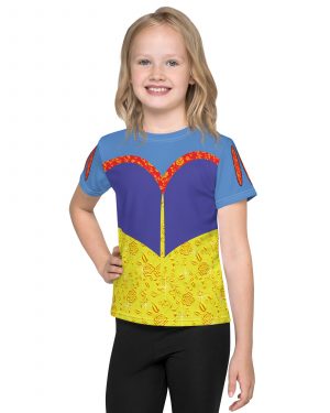 Snow White Costume Princess Cosplay Halloween Kid’s T-shirt