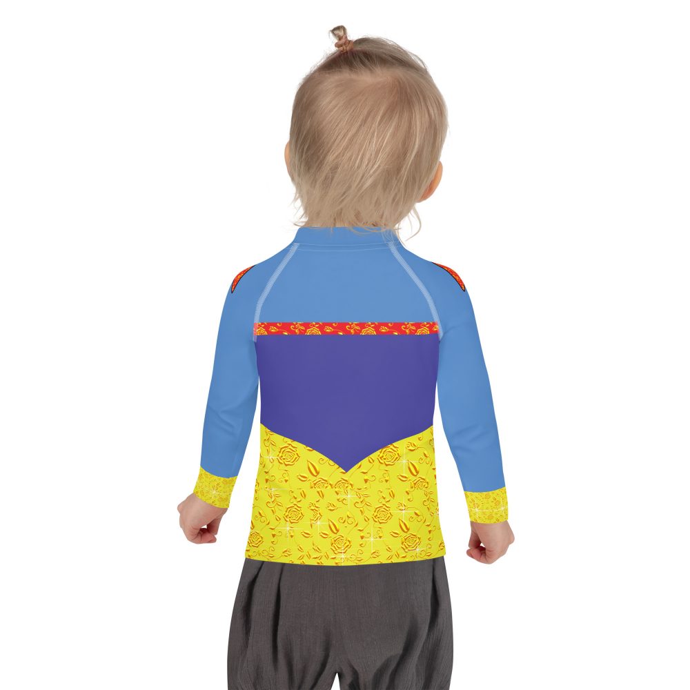 Snow White Costume Princess Cosplay Halloween Kids Long Sleeve Shirt - Image 5