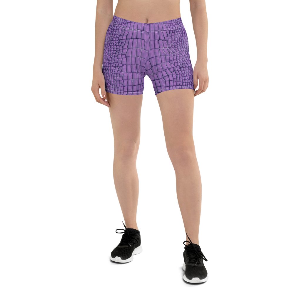 Randall Costume Purple Lizard Dragon Reptile Shorts