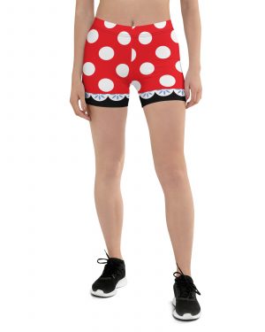 Mouse Costume Red White Polka Dot Shorts