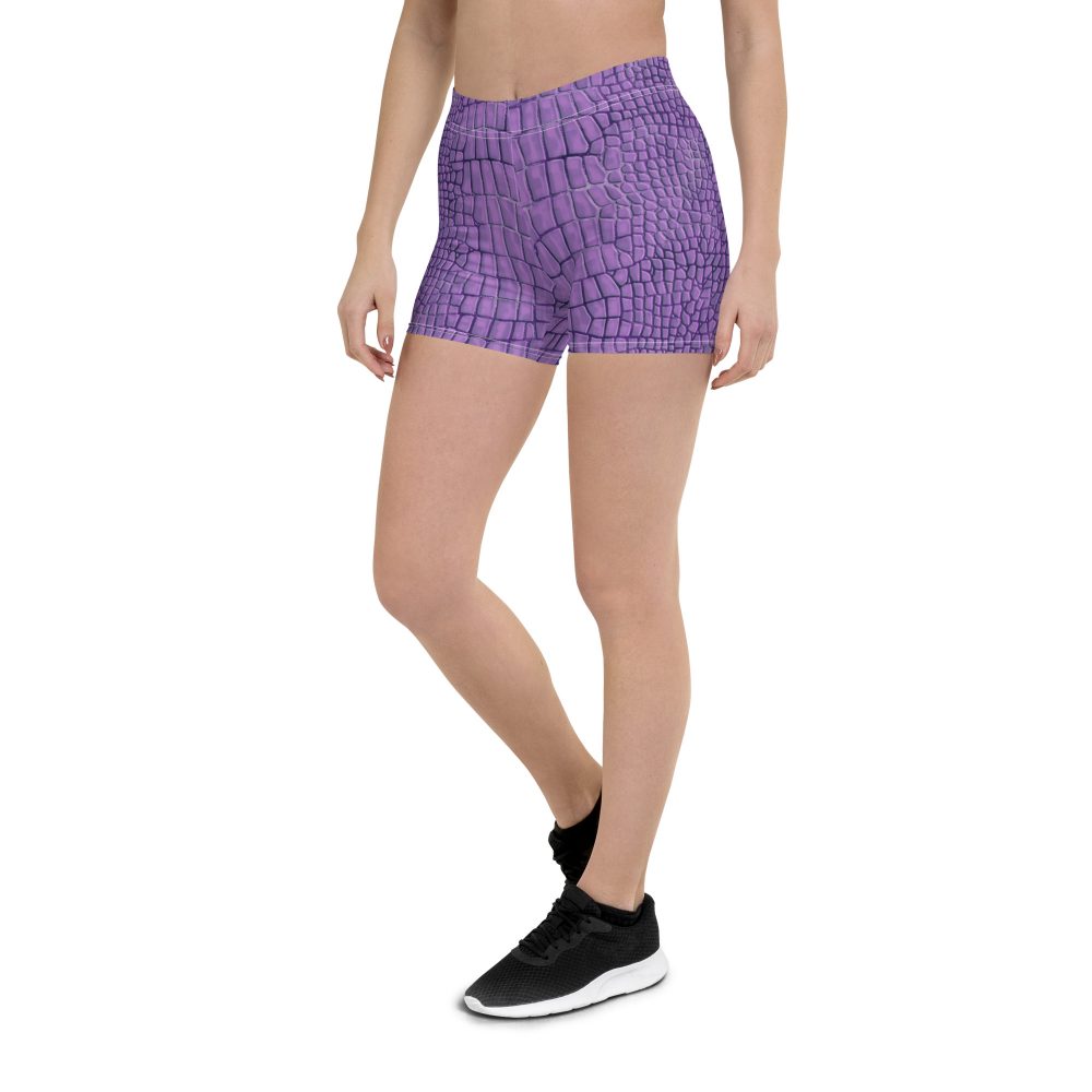Randall Costume Purple Lizard Dragon Reptile Shorts - Image 5