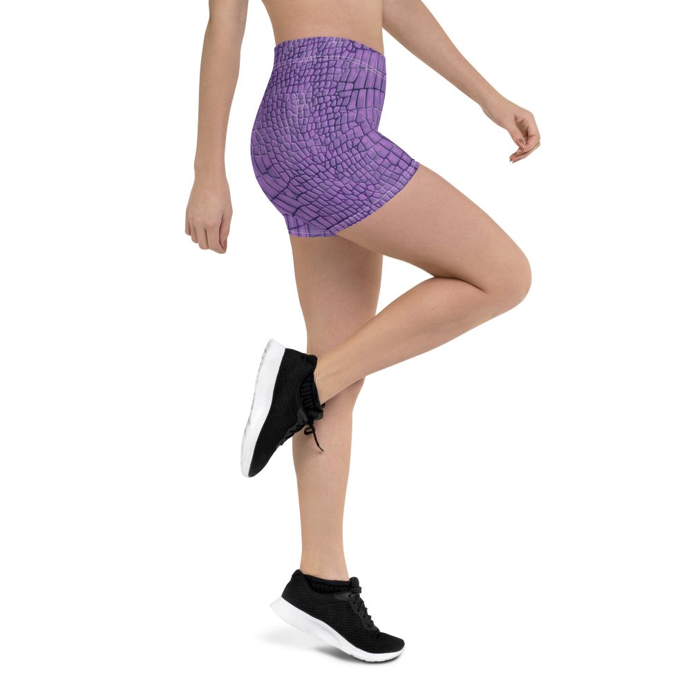 Randall Costume Purple Lizard Dragon Reptile Shorts - Image 3
