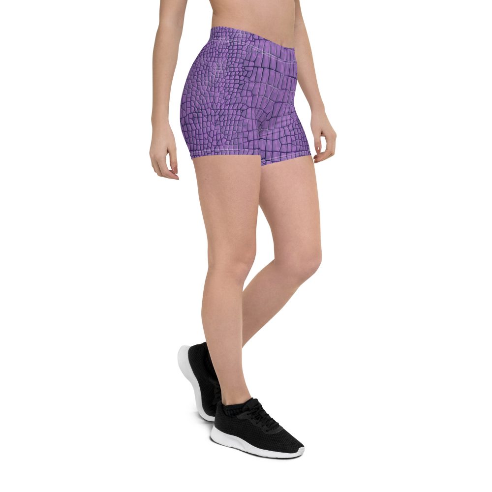 Randall Costume Purple Lizard Dragon Reptile Shorts - Image 6
