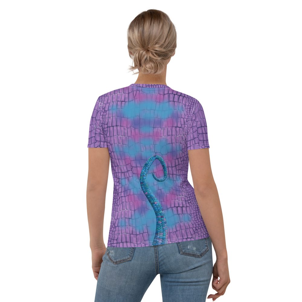 Randall Costume Purple Lizard Dragon Reptile Women's T-shirt