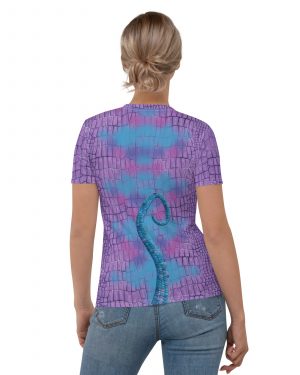 Randall Costume Purple Lizard Dragon Reptile Women’s T-shirt
