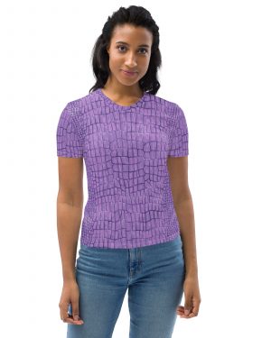 Randall Costume Purple Lizard Dragon Reptile Women’s T-shirt