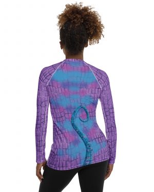 Randall Costume Purple Lizard Dragon Reptile Women’s Rash Guard