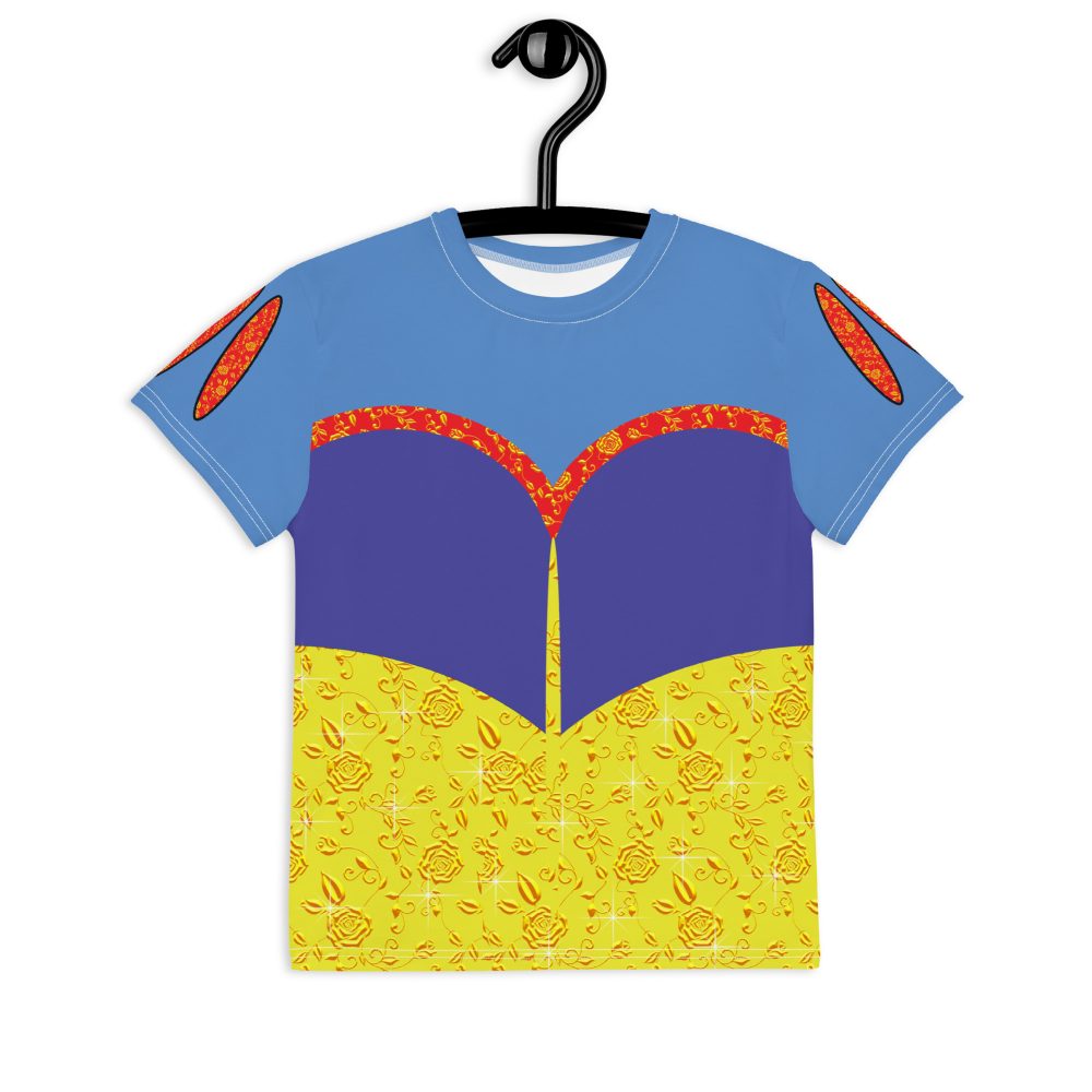 Snow White Costume Princess Cosplay Halloween Youth T-shirt - Image 2