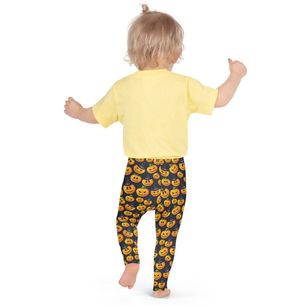 Halloween Pumpkins Kid's Leggings - Image 3