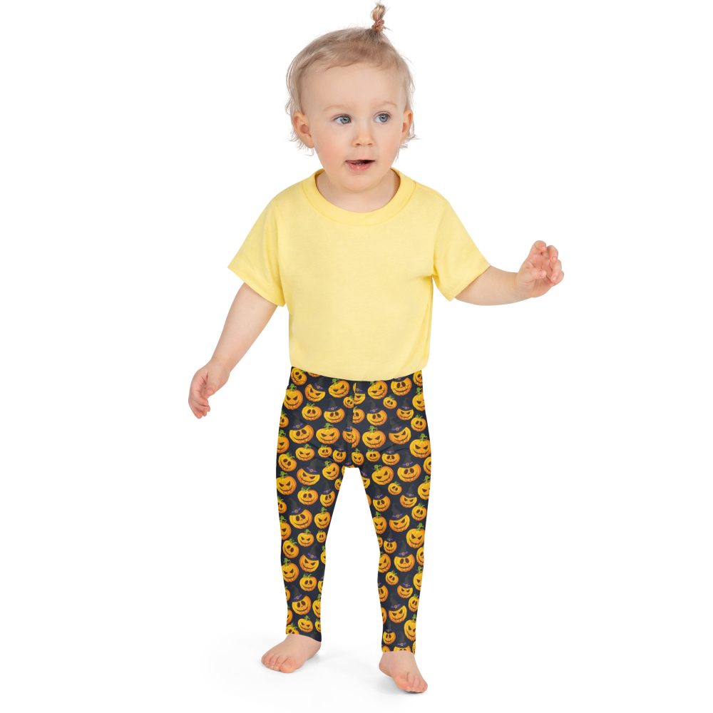 Halloween Pumpkins Kid's Leggings - Image 2