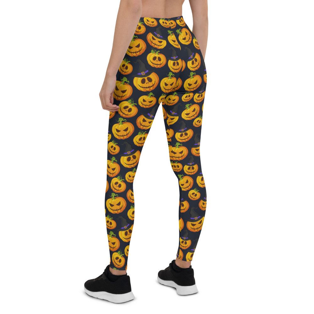Halloween Pumpkin Leggings - Image 2