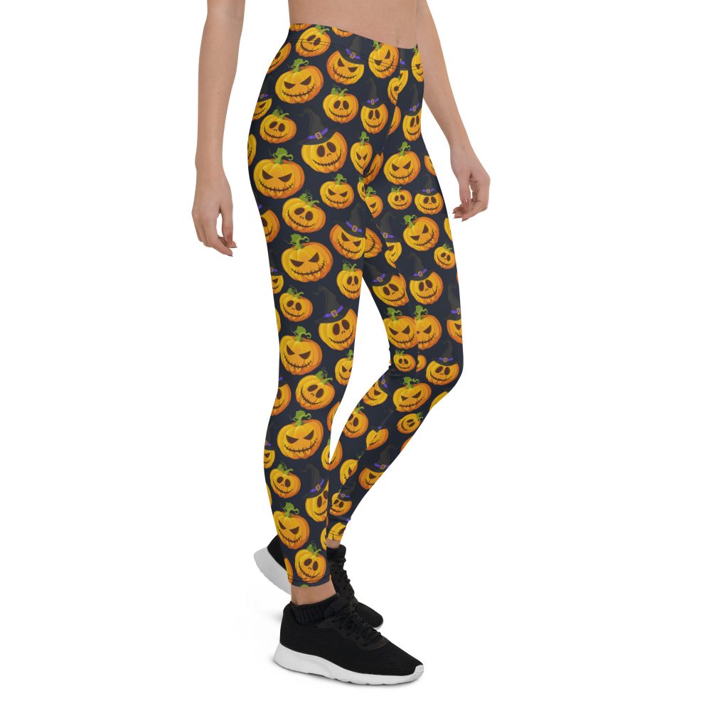 Halloween Pumpkin Leggings - Image 5