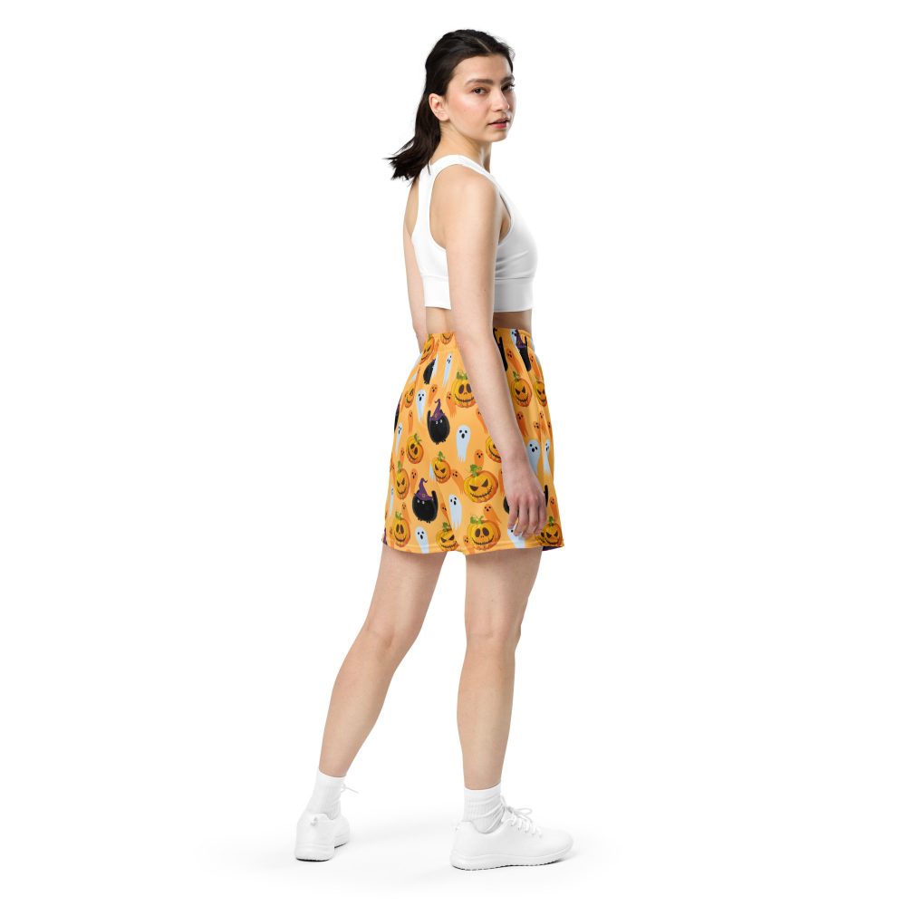 Halloween Pumpkins Unisex Mesh Shorts - Image 7