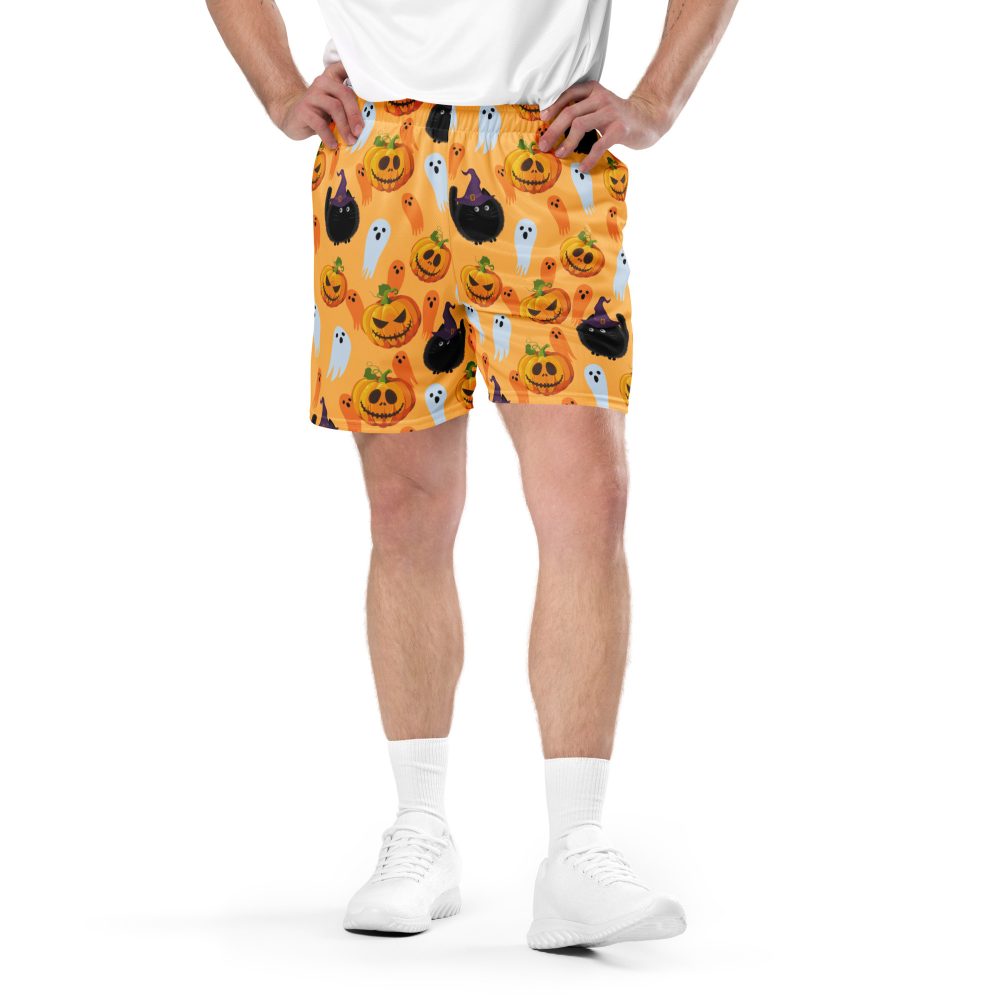 Halloween Pumpkins Unisex Mesh Shorts