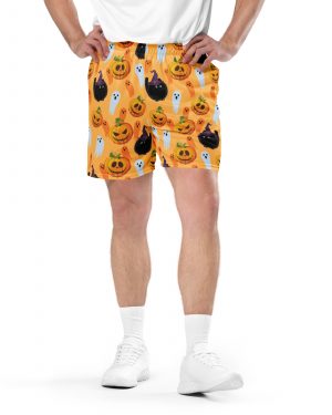 Halloween Pumpkins Unisex Mesh Shorts
