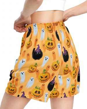 Halloween Pumpkins Unisex Mesh Shorts
