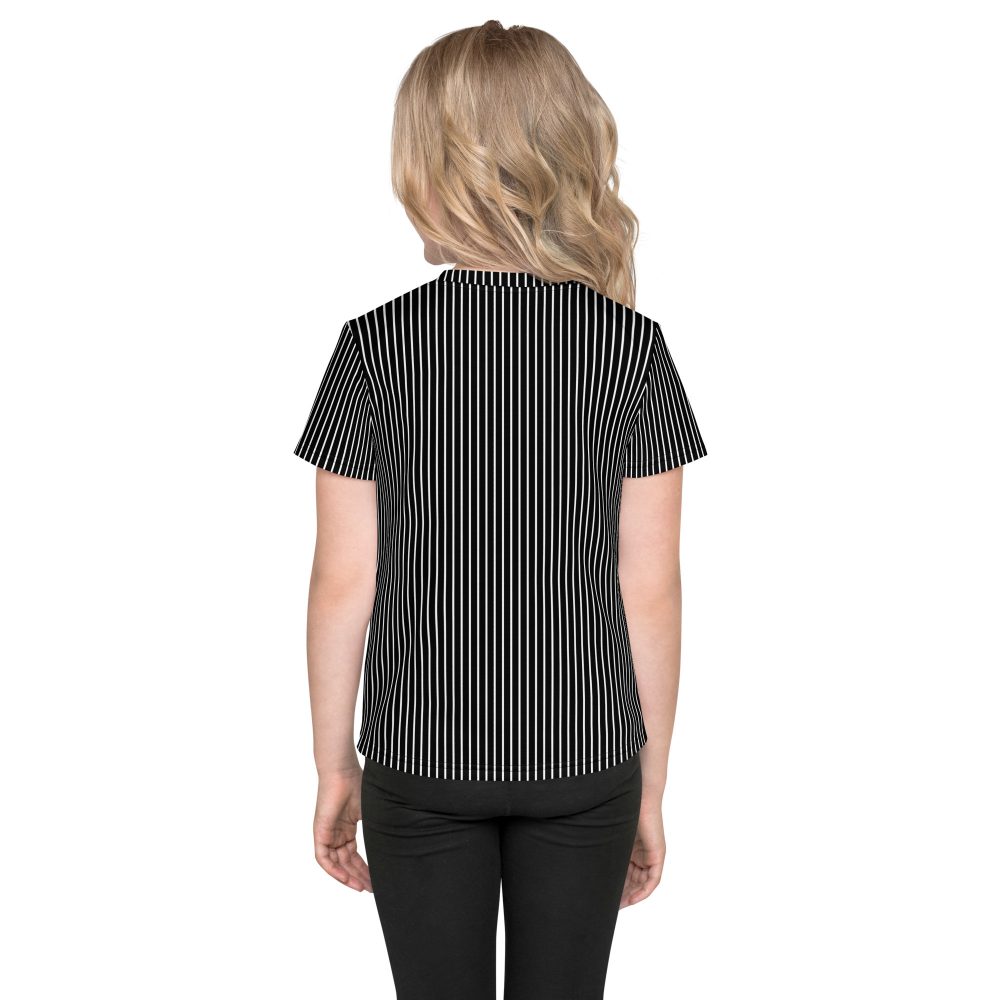 Jack Skellington Nightmare Before Christmas Costume Kids Short Sleeve T-Shirt - Image 3