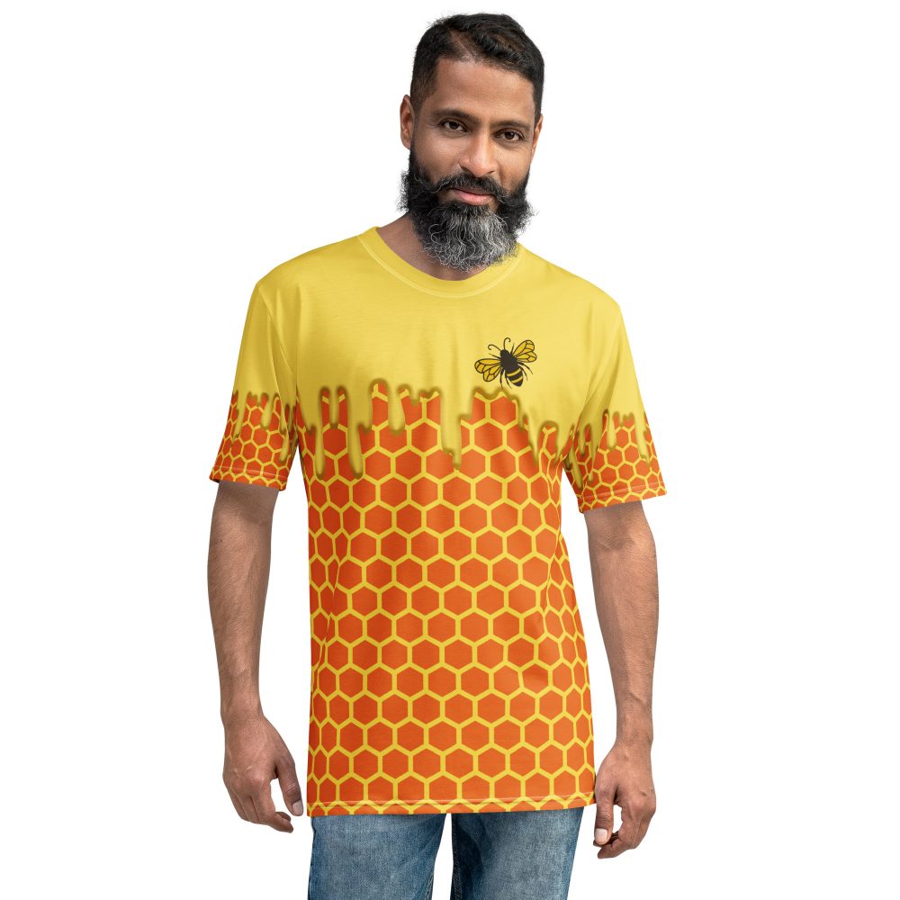 Beekeeper Cosplay Costume Dripping Honey Bee Men's t-shirt - Image 4