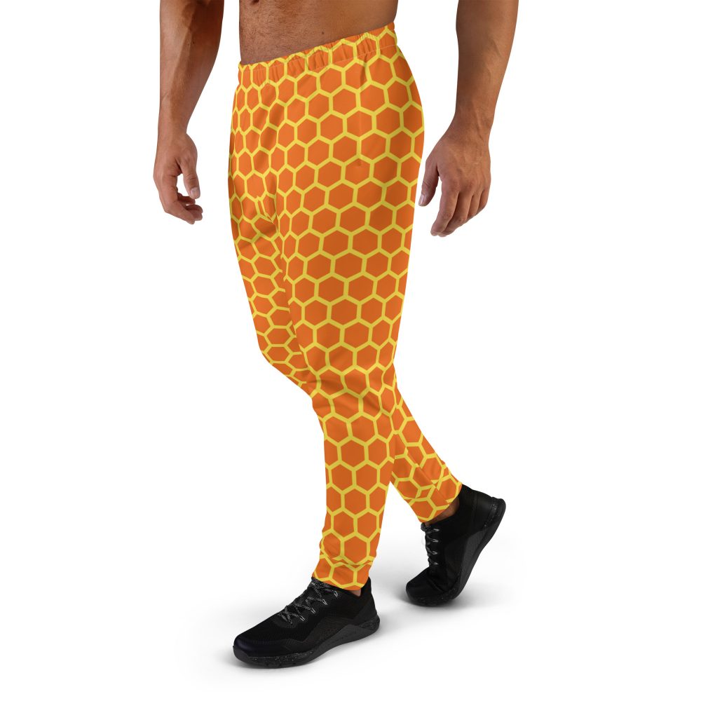 Beekeeper Cosplay Costume Dripping Honey Bee Men's Joggers - Image 3