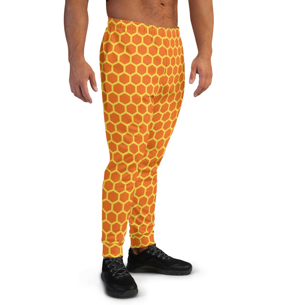 Beekeeper Cosplay Costume Dripping Honey Bee Men's Joggers - Image 2