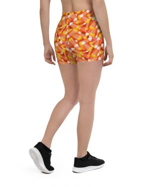 Candy Corn Halloween Trick Or Treat Cosplay Costume Shorts
