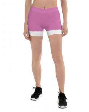 Pink Santa Christmas Costume Shorts