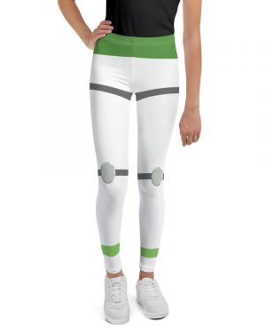 Spaceman Space Ranger Costume Youth Leggings