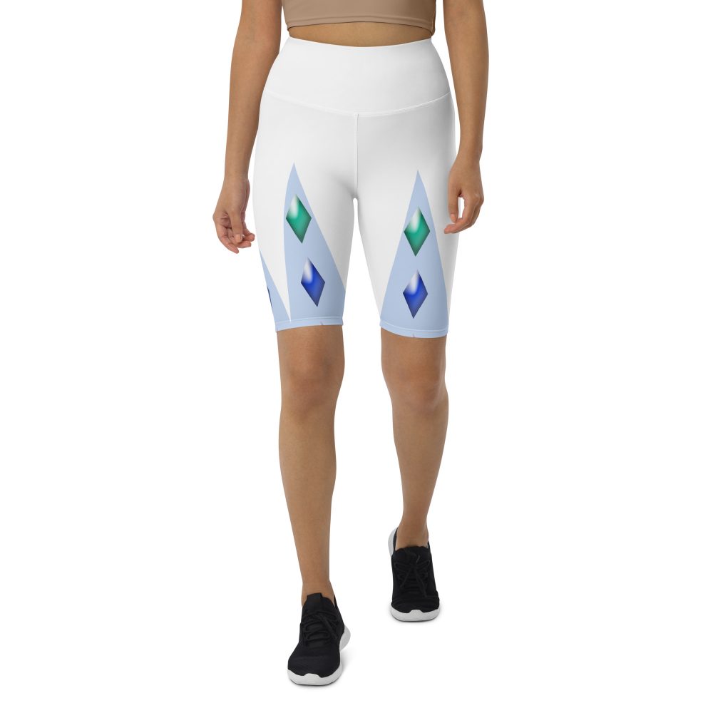 Elsa Frozen Ice Princess Biker Shorts