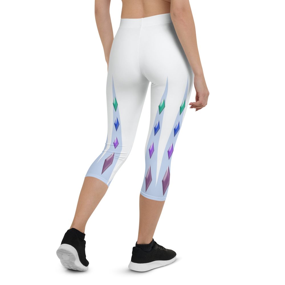 Elsa Frozen Ice Princess Capri Leggings - Image 2