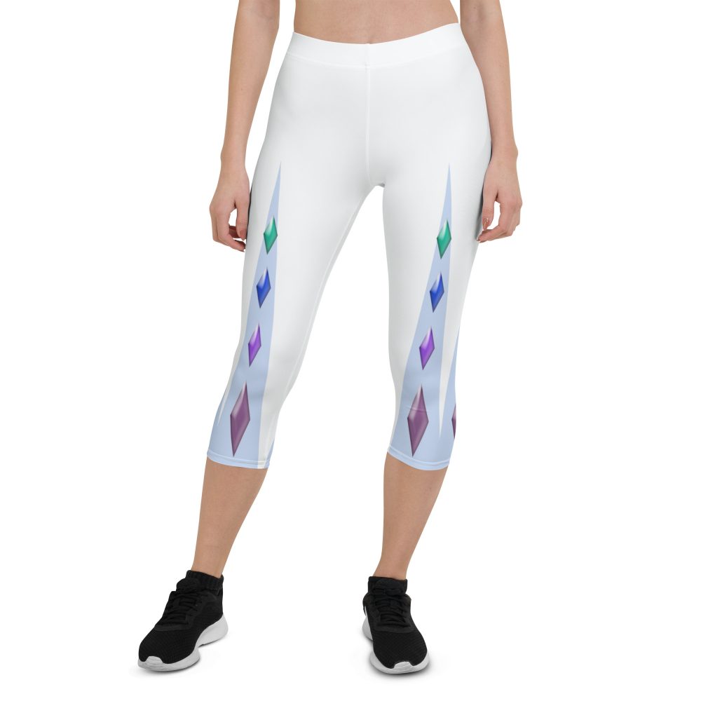Elsa Frozen Ice Princess Capri Leggings