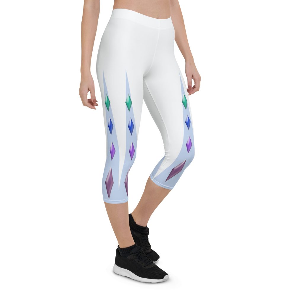 Elsa Frozen Ice Princess Capri Leggings - Image 6