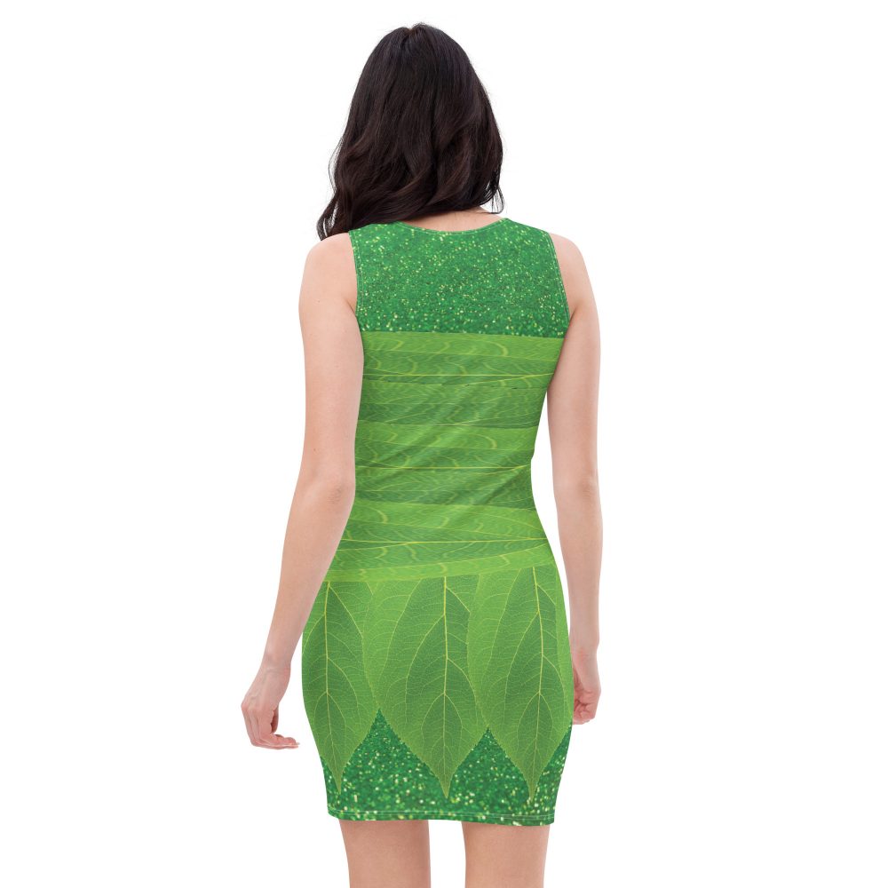 Fairy Costume Tinker Bell Fitted Bodycon Dress - Image 4