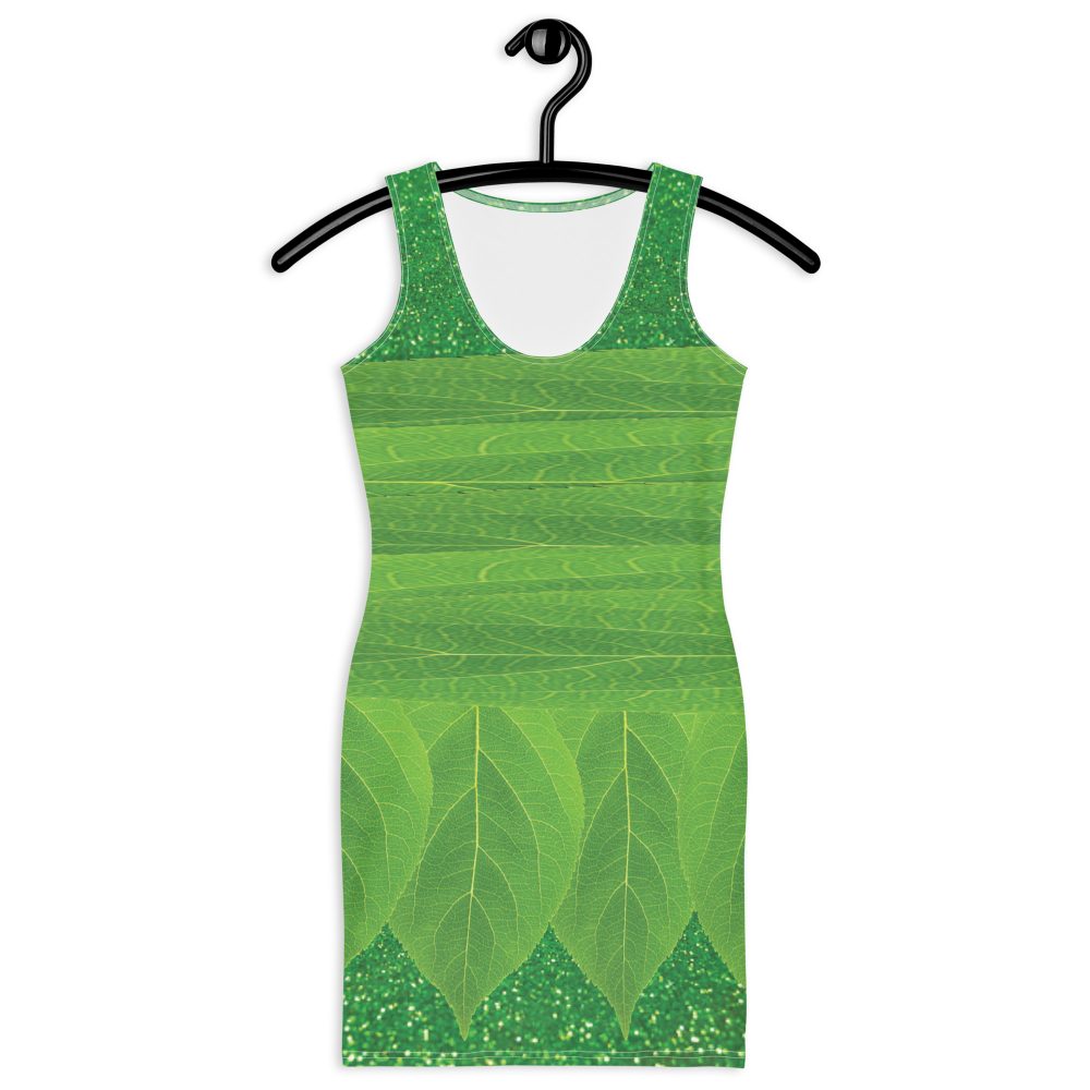 Fairy Costume Tinker Bell Fitted Bodycon Dress - Image 3