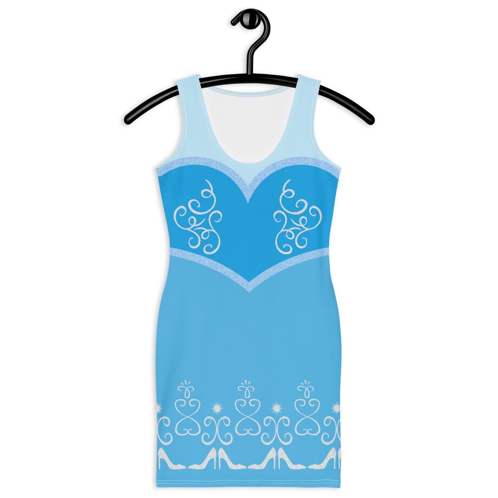 Princess Cinderella Halloween Cosplay Dress - Image 3