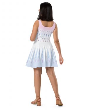 Elsa Frozen Ice Princess Skater Dress
