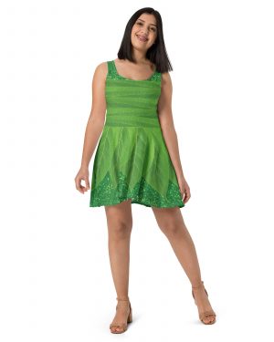 Fairy Costume Tinker Bell Skater Dress