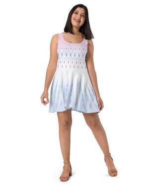 Elsa Frozen Ice Princess Skater Dress