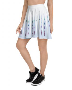 Elsa Frozen Ice Princess Gems Skater Skirt