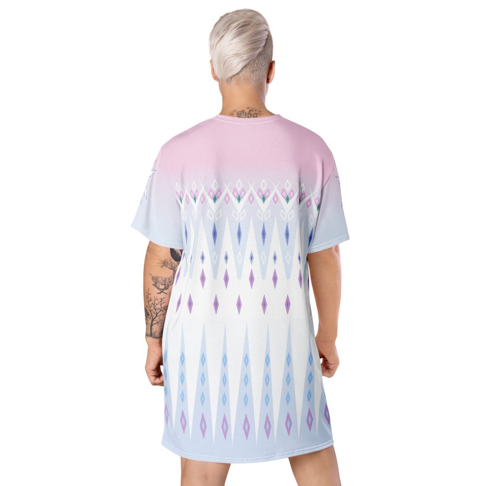 Elsa Frozen Ice Princess T-shirt dress - Image 3