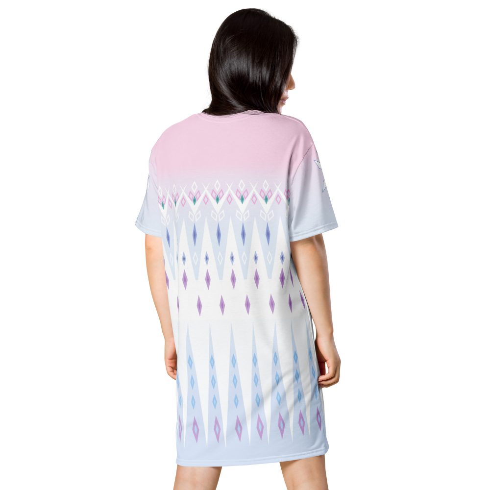 Elsa Frozen Ice Princess T-shirt dress - Image 6