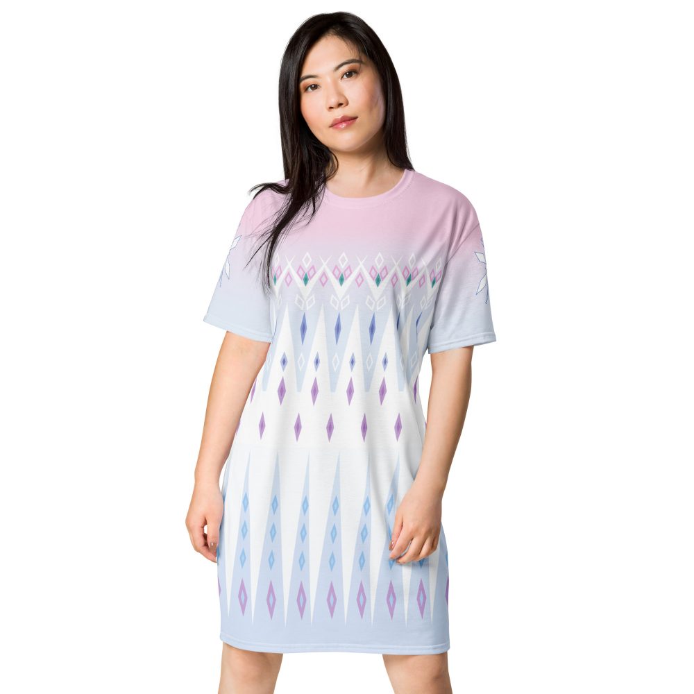 Elsa Frozen Ice Princess T-shirt dress