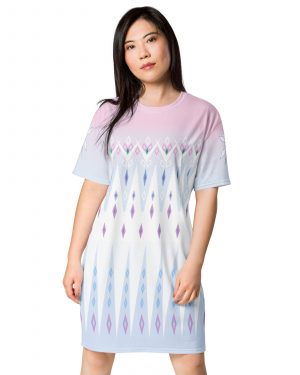 Elsa Frozen Ice Princess T-shirt dress