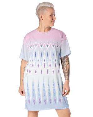 Elsa Frozen Ice Princess T-shirt dress