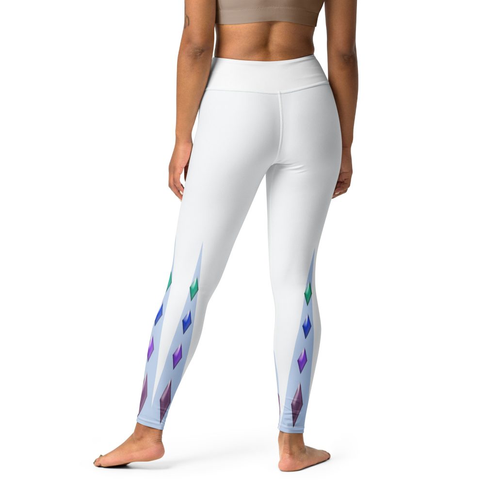Elsa Frozen Ice Princess Yoga Leggings - Image 2