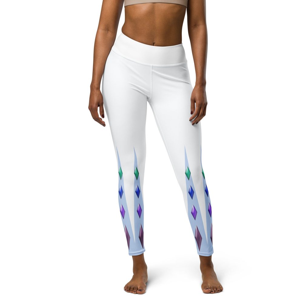 Elsa Frozen Ice Princess Yoga Leggings